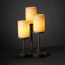  CNDL-8797-14-AMBR-NCKL - Dakota 3-Light Table Lamp