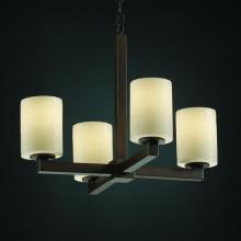  CNDL-8829-14-CREM-DBRZ - Modular 4-Light Chandelier