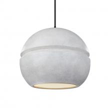  CER-6415-CONC-MBLK-BKCD - Large Sphere 1-Light Pendant