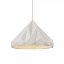  CER-6450-BIS-CROM-WTCD - Geometric 1-Light Pendant