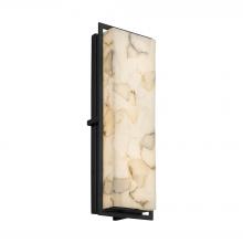 Justice Design Group ALR-7564W-MBLK - Avalon Large ADA Outdoor/Indoor LED Wall Sconce