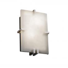  CLD-5551-NCKL - Clips Rectangle Wall Sconce (ADA)