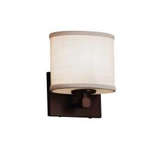 Justice Design Group FAB-8427-30-WHTE-DBRZ - Tetra ADA 1-Light Wall Sconce