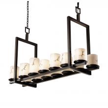  FAL-8769-10-DBRZ-LED14-9800 - Dakota 14-Light Bridge LED Chandelier (Short)