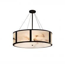  FAL-9547-MBLK - Tribeca 48" Drum Pendant