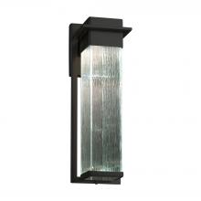 Justice Design Group FSN-7544W-RAIN-MBLK - Pacific Large Outdoor LED Wall Sconce