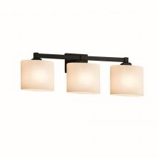  FSN-8433-30-OPAL-MBLK - Regency 3-Light Bath Bar