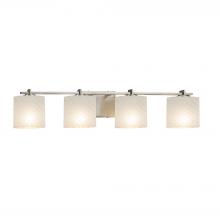  FSN-8444-30-WEVE-NCKL - Era 4-Light Bath Bar