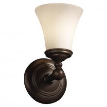  FSN-8521-20-OPAL-DBRZ - Tradition 1-Light Wall Sconce