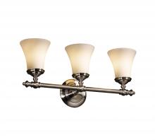  FSN-8523-20-OPAL-NCKL - Tradition 3-Light Bath Bar