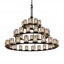  FSN-8714-10-MROR-DBRZ - Dakota 45-Light 3-Tier Ring Chandelier