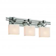  PNA-8462-55-WAVE-NCKL-LED2-1400 - Bronx 2-Light LED Bath Bar