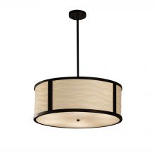  PNA-9542-WAVE-MBLK-LED5-5000 - Tribeca 24" LED Drum Pendant