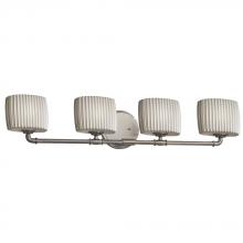  POR-8464-30-PLET-NCKL - Bronx 4-Light Bath Bar