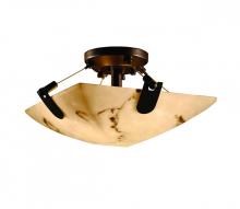  FAL-9610-35-MBLK - 14" Semi-Flush Bowl w/ U-Clips