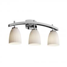  FSN-8593-30-RBON-MBLK - Archway 3-Light Bath Bar