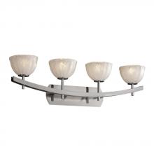  GLA-8594-30-LACE-NCKL - Archway 4-Light Bath Bar