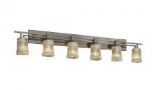  GLA-8706-16-WTFR-NCKL - Aero 6-Light Bath Bar