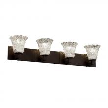  GLA-8924-20-LACE-NCKL - Modular 4-Light Bath Bar