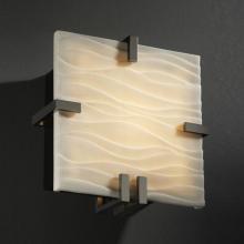  PNA-5550-WAVE-DBRZ - Clips Square Wall Sconce (ADA)