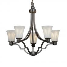  POR-8500-10-SAWT-NCKL - Argyle 5-Light Chandelier