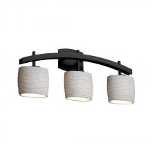  POR-8593-10-SAWT-MBLK - Archway 3-Light Bath Bar