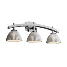  POR-8593-30-PLET-MBLK - Archway 3-Light Bath Bar