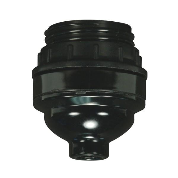 Keyless; Phenolic; With Uno Thread And Ring (4 Piece); 1/8 IP Cap With Set Screw; 2-1/4" Height;