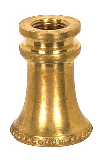 Solid Brass Neck And Spindle; Unfinished; 7/8" x 1-1/4"; 1/8 IP Tapped