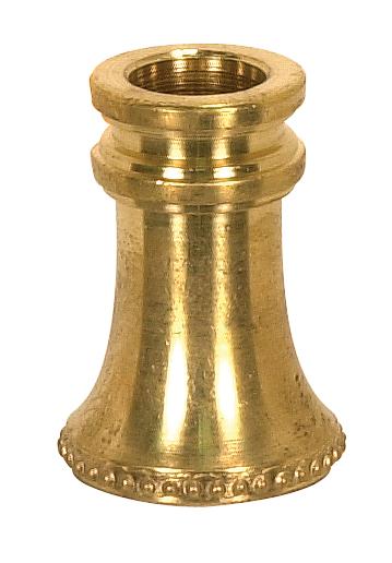 Solid Brass Neck And Spindle; Unfinished; 7/8" x 1-1/4"; 1/8 IP Slip