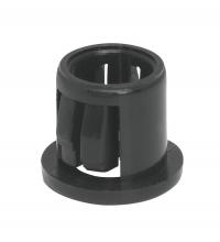  90/158 - Nylon Snap-In Bushing; For 3/8" Hole; Black Finish