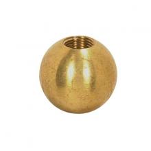  90/1627 - Brass Ball; 1/2" Diameter; 1/8 IP Tap; Unfinished