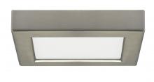  S29325 - Blink - 10.5W- 5.5" Surface Mount LED - 2700K- Square Shape - Brushed Nickel Finish - 120V