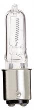 Satco Products Inc. S3122 - 150 Watt; Halogen; T4 1/2; Clear; 2000 Average rated hours; 2700 Lumens; DC Bay base; 120 Volt