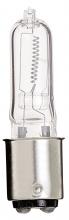 Satco Products Inc. S3123 - 250 Watt; Halogen; T4 1/2; Clear; 2000 Average rated hours; 4200 Lumens; DC Bay base; 120 Volt