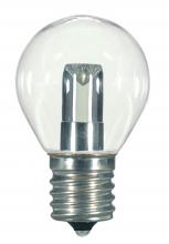  S9167 - 1 Watt LED; S11; Clear; 2700K; Intermediate base; 120 Volt; Carded