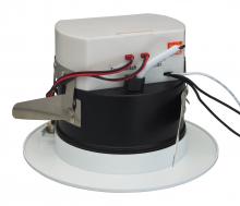 Satco Products Inc. S9559 - Battery Backup Module For Freedom LED Fixture with Trim; 6" Round; White Finish