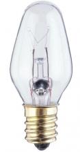  360100 - 4W C7 Incandescent Clear E12 (Candelabra) Base, 120 Volt, Box