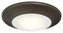  6322000 - 6 in. 12W LED Surface Mount Oil Rubbed Bronze Finish Frosted Lens, 3000K