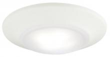  6322500 - 6 in. 12W LED Surface Mount White Finish Frosted Lens, 4000K