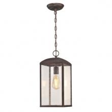  6374300 - Pendant Victorian Bronze Finish Clear Raindrop Glass