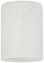 Westinghouse 8101600 - White Linen Cylinder Shade