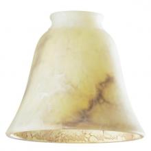  8142200 - Brown Marbleized Bell Shade