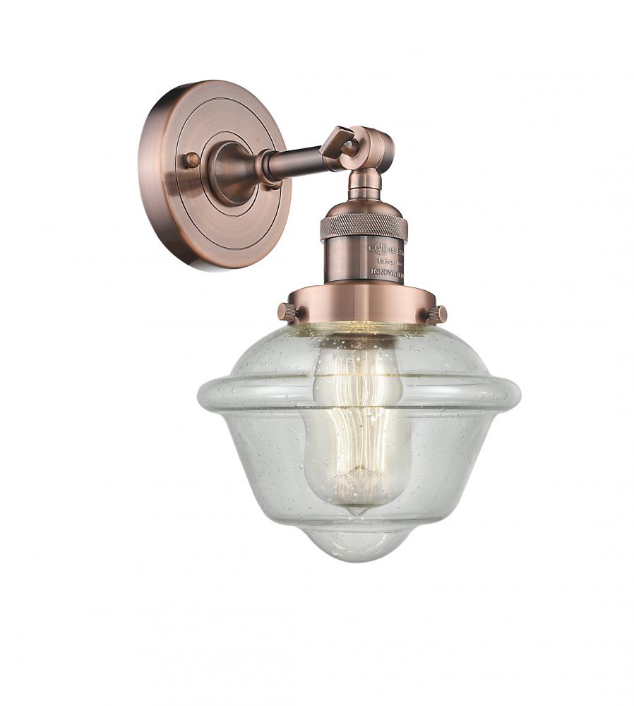 Oxford - 1 Light - 8 inch - Antique Copper - Sconce