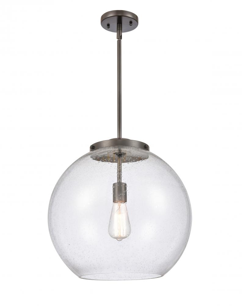 Athens - 1 Light - 16 inch - Oil Rubbed Bronze - Cord hung - Pendant