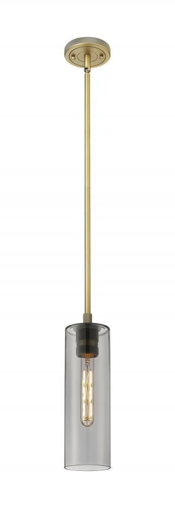 Crown Point - 1 Light - 5 inch - Brushed Brass - Pendant