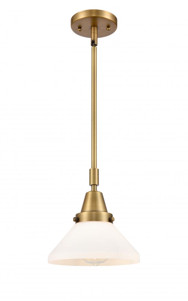 Caden - 1 Light - 8 inch - Brushed Brass - Mini Pendant