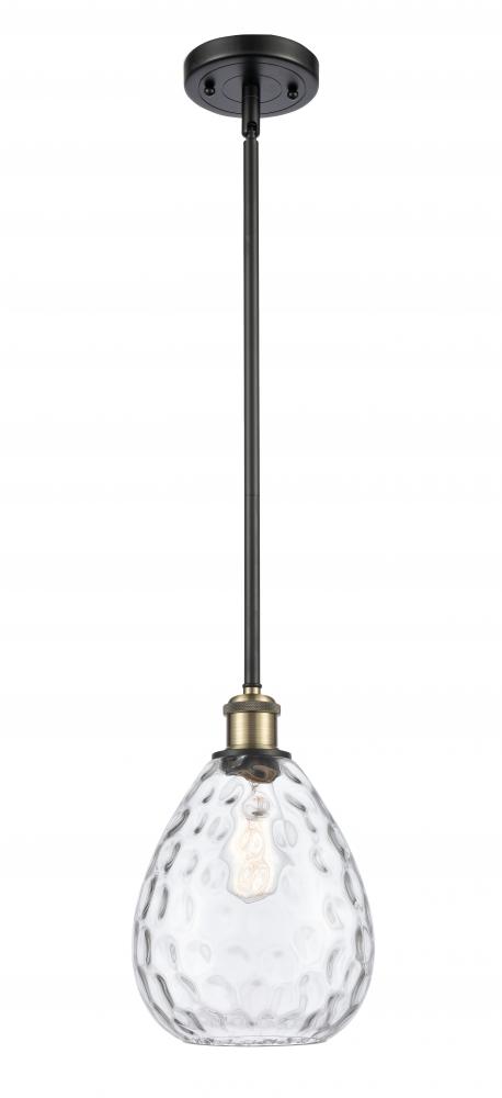 Waverly - 1 Light - 8 inch - Black Antique Brass - Mini Pendant