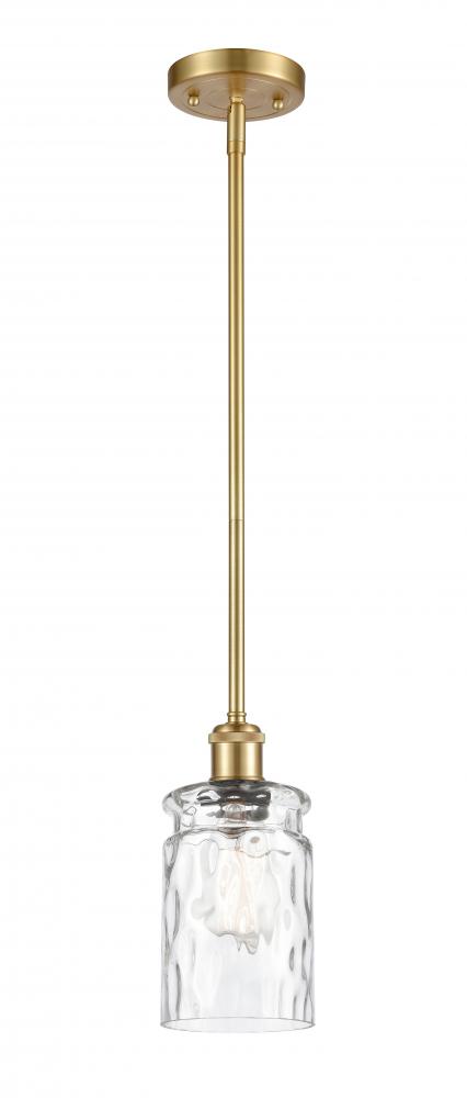 Candor - 1 Light - 5 inch - Satin Gold - Mini Pendant