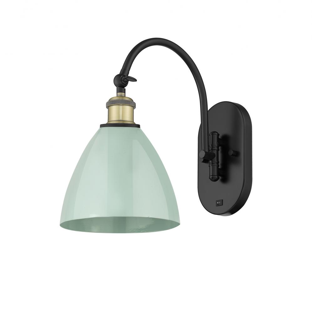 Plymouth - 1 Light - 8 inch - Black Antique Brass - Sconce